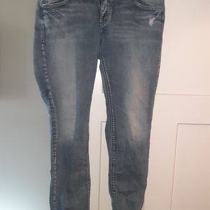 Silver jeans